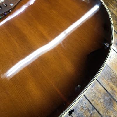 Ovation USA 1111-1 Balladeer Sitka Spruce Acoustic Guitar 1974 Sunburst w/Original Hard Case image 7