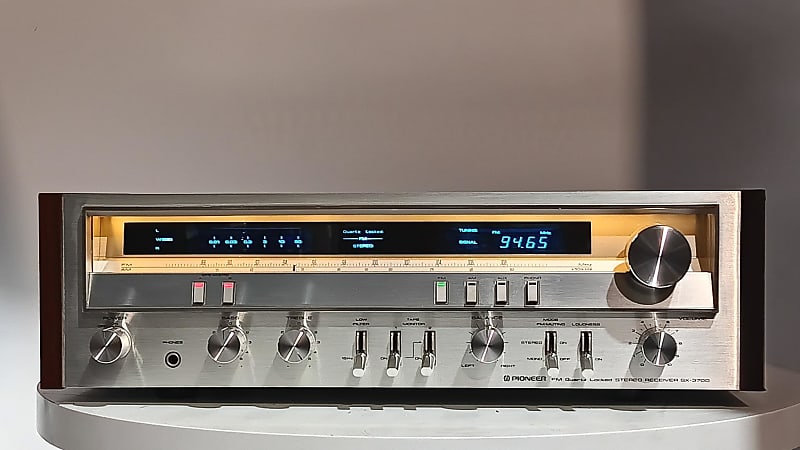 NEAR MINT PIONEER SX-3700 VINTAGE RECEIVER – FULLY RESTORED – 1-YEAR WRT  			