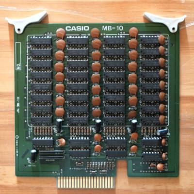 Casio FZ-1  MB-10 Expasion for 2MB RAM Extension for sampler 1986 Oficial Casio Original