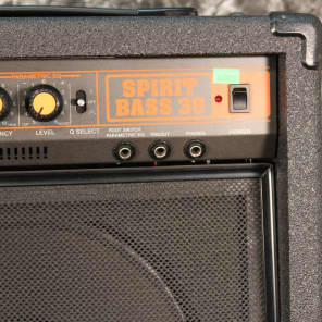 1985 Roland Spirit Bass 30 Watt Bass Guitar Amplifier | Reverb