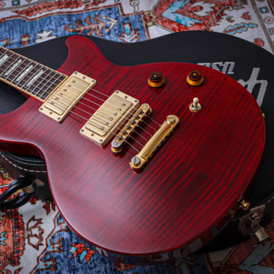 GIBSON USA Les Paul Standard Double Cutaway Plus "Trans Red + Rosewood" (2005) image 3