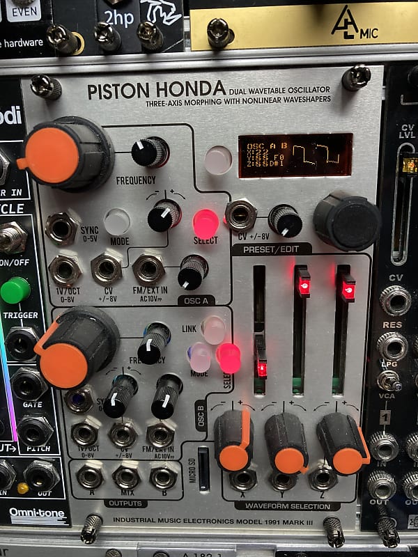 Industrial Music Electronics Piston Honda