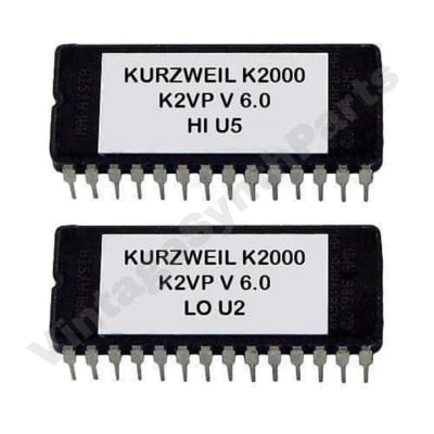 Kurzweil k2vp Setup EPROM v6 for k2000 k2000s k2000r k2000rs Firmware Rom