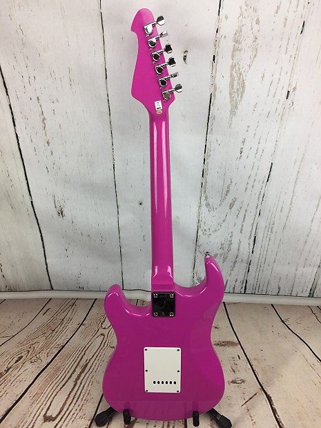 Jaxville pink punk online electric guitar