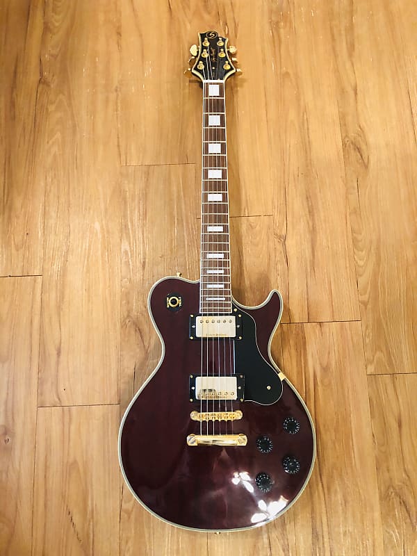 Samick AV7 Greg Bennett Avion 7 Wine Red Singlecut | Reverb