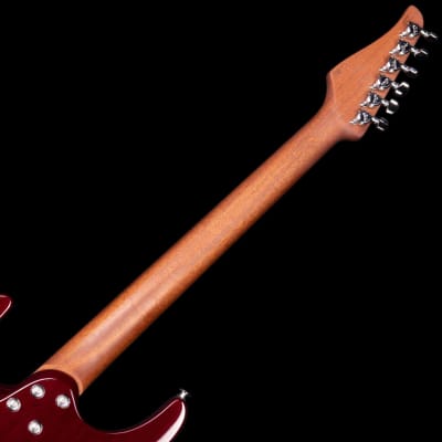 Suhr Modern Faded Trans Wine Red Burst image 19