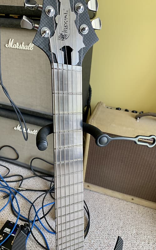 Etherial Zatha Carbon Fibre 7 String Guitar | Reverb