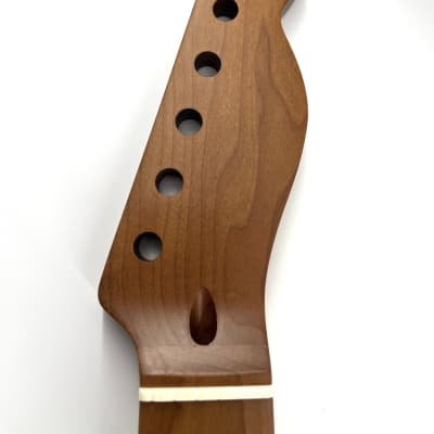 Geaux Guitar Tele Style Roasted Maple Neck w/ Rounded Fret Edges 2024 - Satin image 7