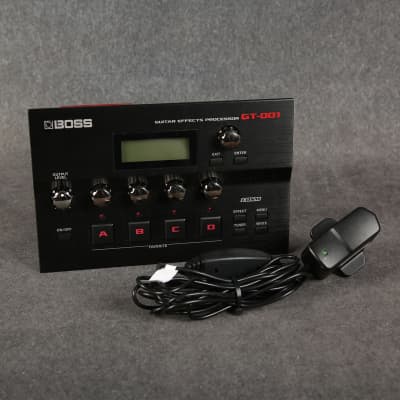 Reverb.com listing, price, conditions, and images for boss-gt-001-guitar-effects-processor