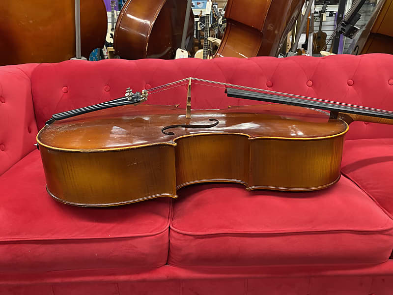 Eberhard Meinel 4/4 Cello Made in Germany with Bow and SKB | Reverb