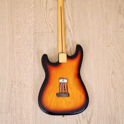 1998 Fender Deluxe Player Stratocaster Ash Body Sunburst w/ Fender Japan Neck image 3