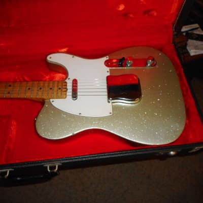 1968 Fender Telecaster  Refinished in Sparkle Nitro image 2