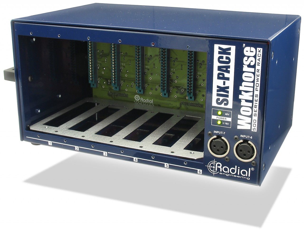 Radial Workhorse SixPack Powered 500 Series Frame | Reverb