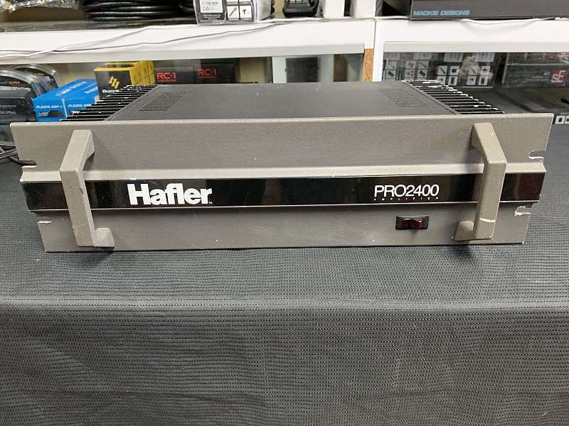 Hafler Pro 2400 Power Amplifier ClearVision/Studio Center Miami Sell off. image 1
