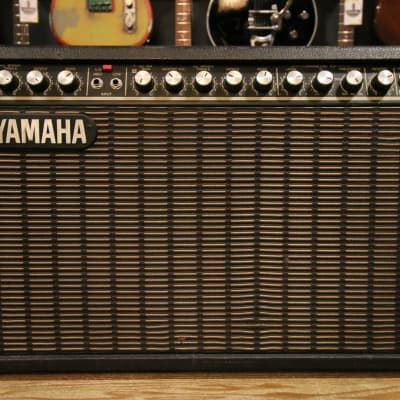 Yamaha G100-212 Hundred 212 100-Watt 2x12" Guitar Combo 1975 - 1979 - Black image 1