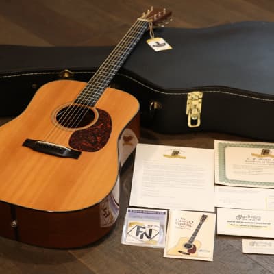 2008 Martin D-18V Vintage Series 175th Anniversary Acoustic/ Electric Guitar + COA OHSC image 1