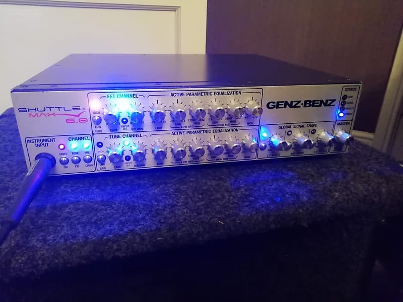Genz Benz Shuttle Max 6.0 With Footswitch Bass Amp Head. image 1