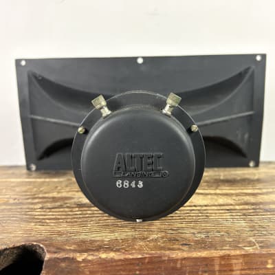Altec Lansing 806A Compression Driver and Horn Flare 1970's - Black image 3