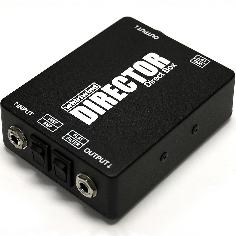 Whirlwind DIRECTOR Direct Box with Ground Lift Reverb