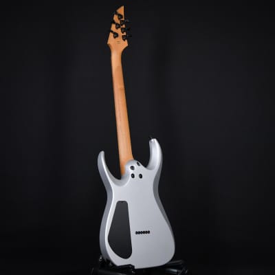 Jackson Custom Shop USA Misha Mansoor Signature Juggernaut HT6 Satin Silver (JMM1910771) image 11