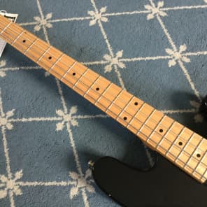 Hondo II Bass circa 1980's Black image 5