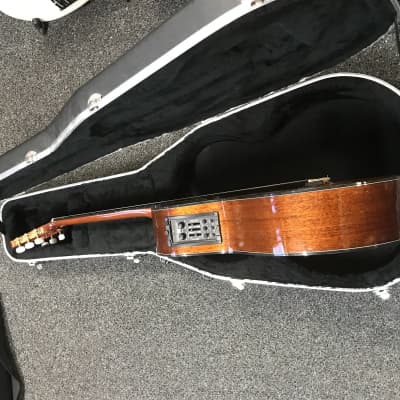 Alvarez AC60SC Classical Acoustic-Electric Guitar 2005 in good condition with original hard case key included. image 11