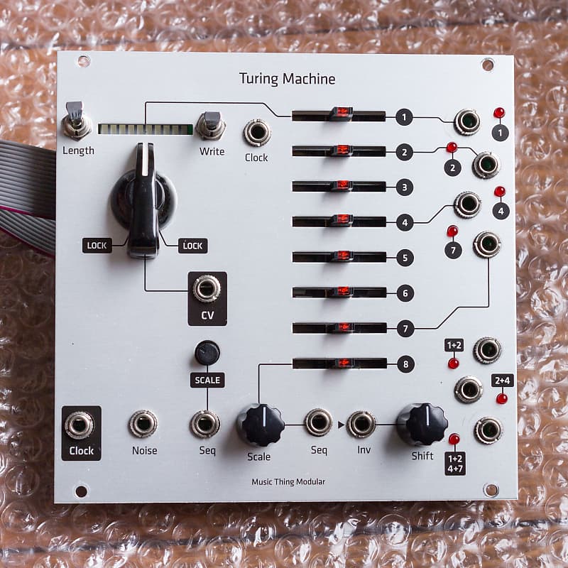 Music Thing Modular Turing Machine w/ Voltages Exp and