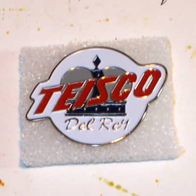 Teisco Del Rey Headstock Logo / Badge  1960's image 2