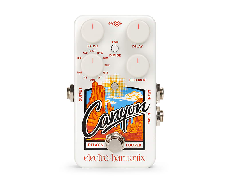 Electro-Harmonix EHX Canyon Delay & Looper Effects Pedal