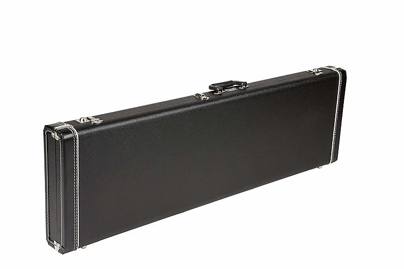 Fender Left Handed P/J Bass Hard Case Black image 1