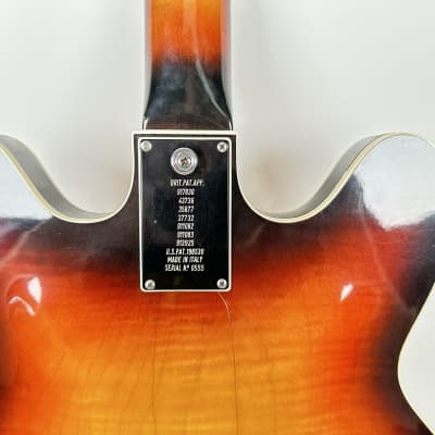 1967 Baldwin 704 Semi-Hollowbody Bass Guitar Tobacco Sunburst image 25
