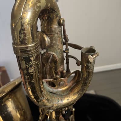 Selmer-Paris Mark VI Baritone Saxophone (Original Laquer, 1974) image 12
