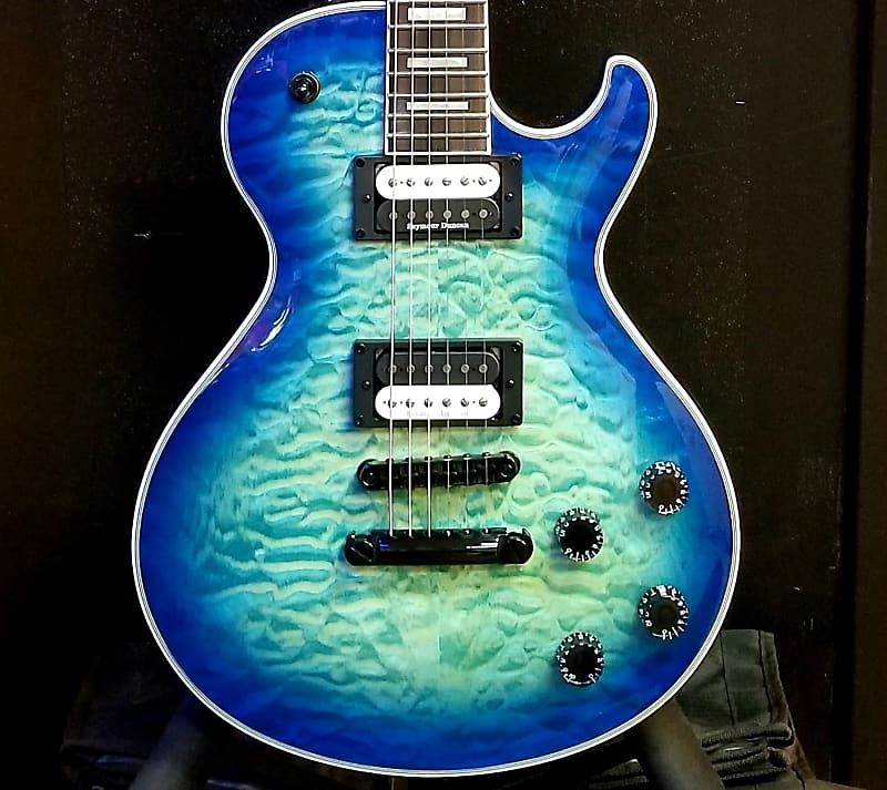 Dean Thoroughbred Select Quilt Top Ocean Burst w/FREE Pro Set up image 1