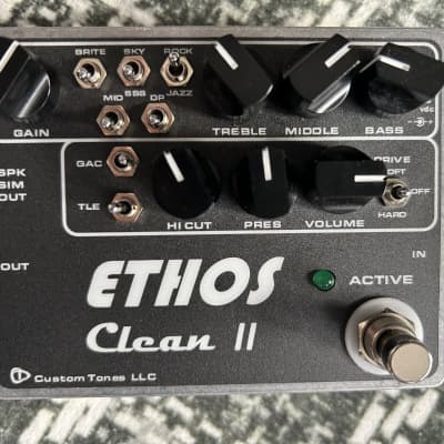 Reverb.com listing, price, conditions, and images for custom-tones-ethos-clean-ii-preamp