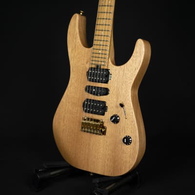 Charvel Pro-Mod DK24 Solid Body Electric Guitar Maple Fingerboard Mahogany Natural (MC220002334) image 8