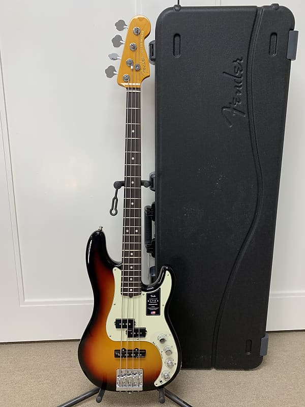 Fender American Ultra Precision Bass with Rosewood Fretboard - Ultraburst image 1