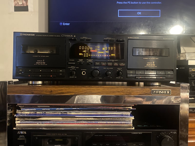Pioneer cassette deck Ct w830 t  			