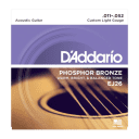 D'Addario EJ26 Phosphor Bronze Acoustic Guitar Strings, Custom Light Gauge Standard