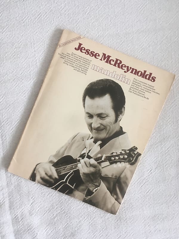 Bluegrass Masters: Jesse McReynolds Mandolin TAB book 1979 | Reverb