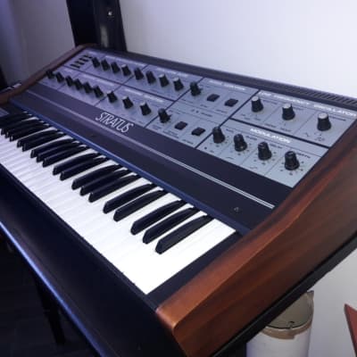 mint CRUMAR  STRATUS vintage polyphonic analog synthesizer + rare accessories image 12