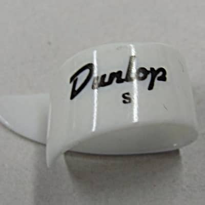 Dunlop 9001R White THUMB PICKS 6 PICKS  Small 2016 White image 2