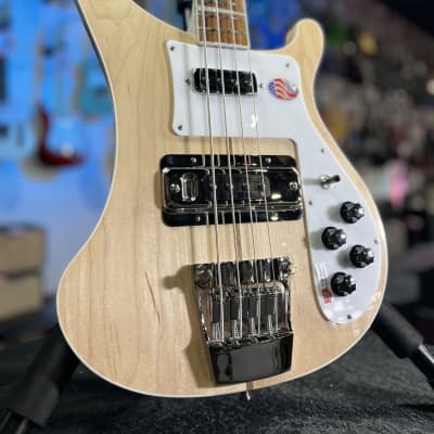 NEW 2025 Rickenbacker 4003MG Mapleglo 4-String Bass 4003 | OHSCase 772 Auth Dealer image 7