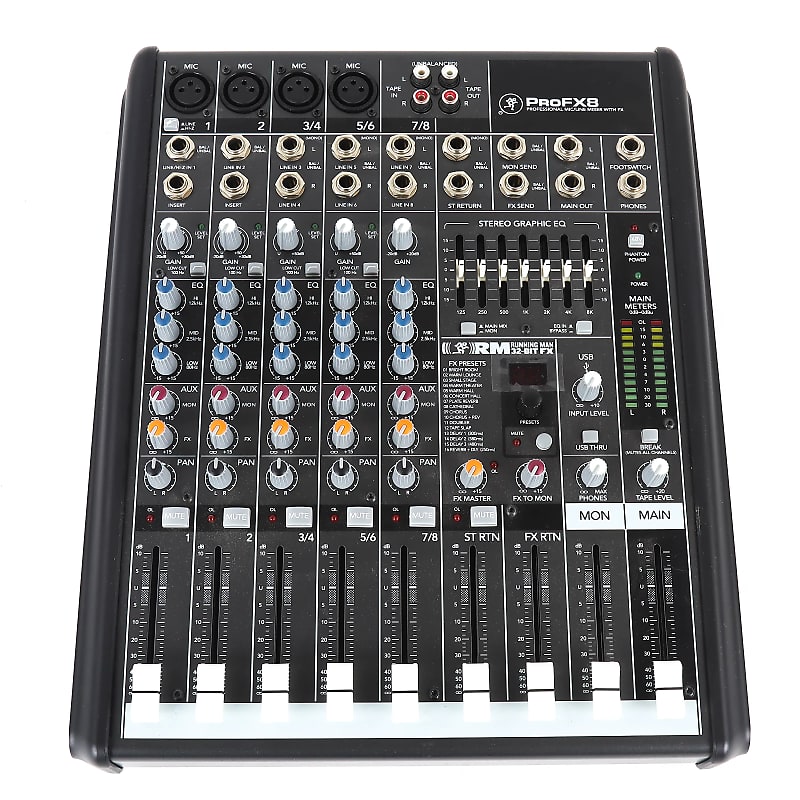 Mackie ProFX8 8-Channel Effects Mixer image 1