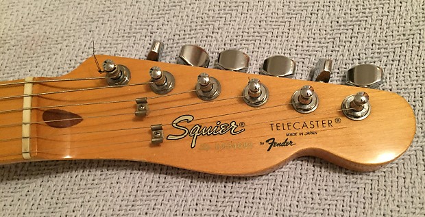 1984年 Squire / Fender Japan Telecaster Squier Telecaster Standard MIJ SQ Japan JV Era 1983 1984