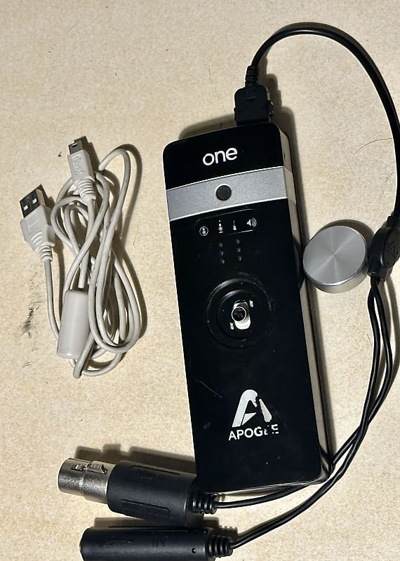 Apogee ONE 2x2 24-Bit 96kHz USB Audio Interface for iOS and Mac 