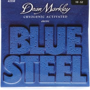 Dean Markley 2558 Blue Steel Electric Guitar Strings - .010-.052 Light Top/Heavy Bottom image 4