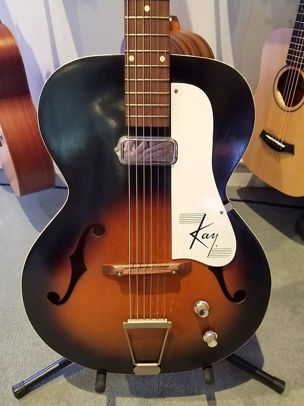 Kay acoustic store electric guitar