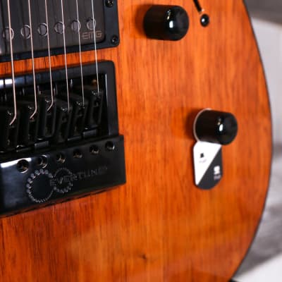 ESP LTD TE-1000ET EverTune Koa Electric Guitar - Natural Gloss - Open-Box Display MINT image 7