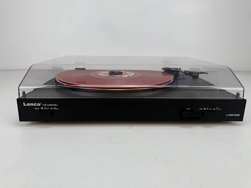 Lenco L-3867 USB Belt Drive Turntable  			
