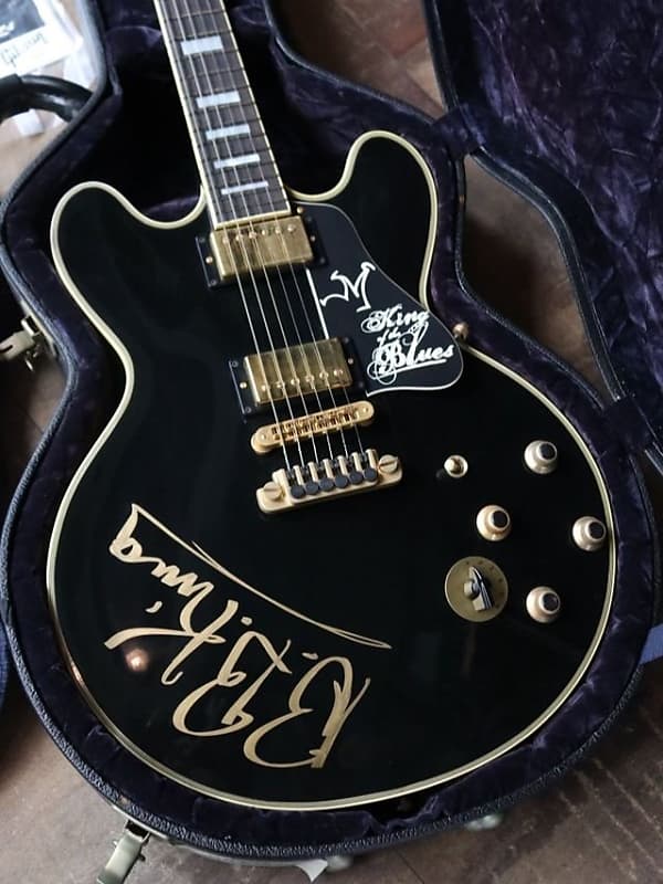 Gibson Lucille BBkingギブソンルシール直筆サイン ES355 Gibson Lucille BBkingギブソン ルシール ES-355 - メルカリ